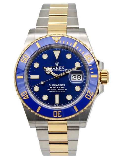 Rolex watch submariner blue